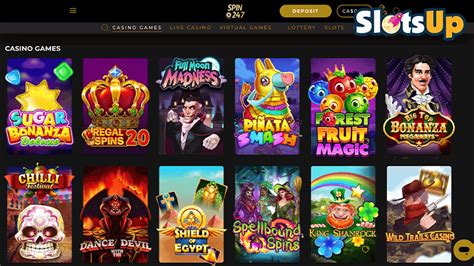 Vast Range of Live Casino Games at Spin247 Casino.